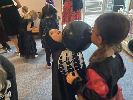 Pořádně jsme se postrašily a užily krásný den